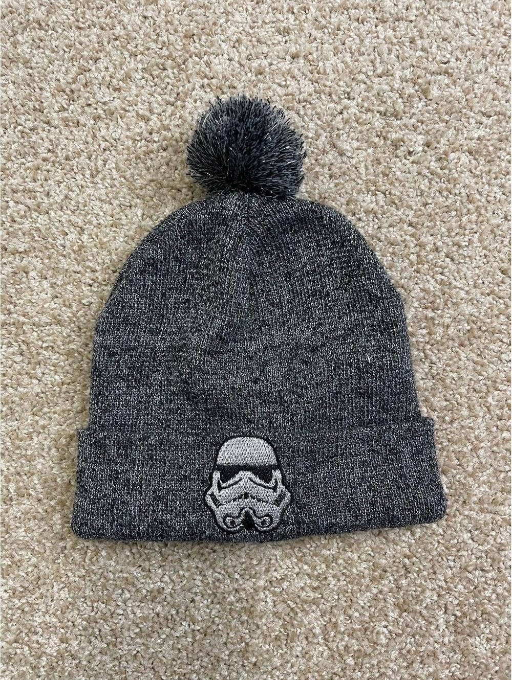 Star Wars Stormtrooper 2018 Lucas Films Black with Silver Metallic Thread Adult